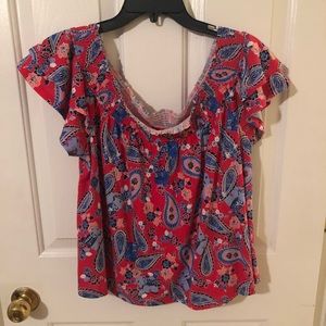 off the shoulders shirt